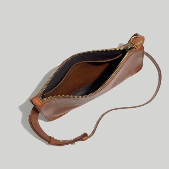 Madewell leather simple crossbody bag - Picture 4 of 12